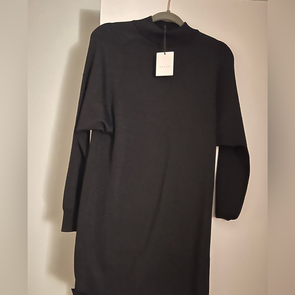 NWT Hatch Maternity Black sweater dress